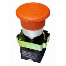 Кнопка-грибок фиксируемая красная 40mm  NC  (ElectrO TM)
