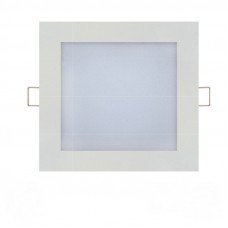  Светодиодная встроенная панель квадрат "SLIM/Sq-15" 195x195мм SMD LED 15W  6400К  900Lm 220-240v  HOROZ
