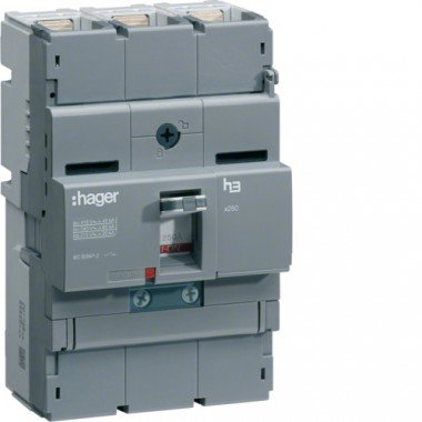 Автоматический выключатель HNB250H  Hager (3p,С,250А) - описание, характеристики, отзывы