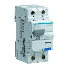 Дифференциальный автоматический выключатель Hager 1+N, 40A, 30 mA, С, 6 KA, AC, 2м