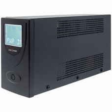 Источник бесперебойного питания линейно-интерактивный LP  UL650VA, USB-порт, LCD-экран, 2 евророзетки, 5 ступ. AVR, 7.5Ач12В, металлический корпус, черный цвет(390Вт) LogicPower