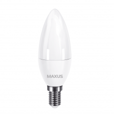 Лампа светодиодная MAXUS 1-LED-733 C37 7W 3000K 220V E14