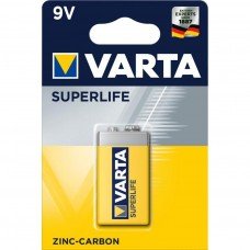 Батарейка VARTA SUPERLIFE 6F22 BLI (крона)