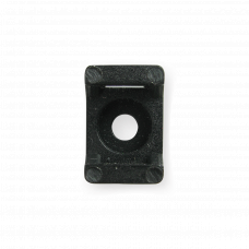 Площадка для стяжки до 5 мм под шуруп черная (уп. 100шт) ZIPLEX