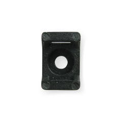 Площадка для стяжки до 5 мм под шуруп черная (уп. 100шт) ZIPLEX