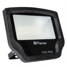 Прожектор LED FERON  LL-470 136LEDS 70W 6400K 230V (233*200*105mm) Черный  IP 65 (6860 lm)