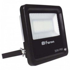 Прожектор LED FERON LL-630 60LEDS 30W 6400K 230V (164х152х44mm) Черный  IP 65 (2940 Lm)
