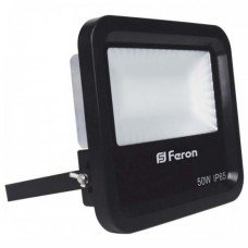 Прожектор LED FERON LL-650 96LEDS 50W 6400K 230V (225х200х63mm) Черный  IP 65 (4900 Lm)